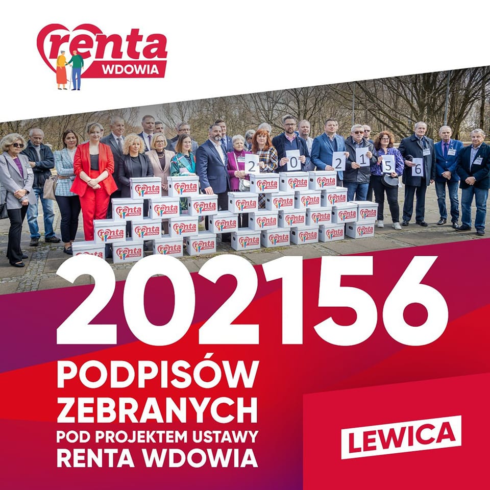 2023 04 12 podpisy pod Rentą Wdowią